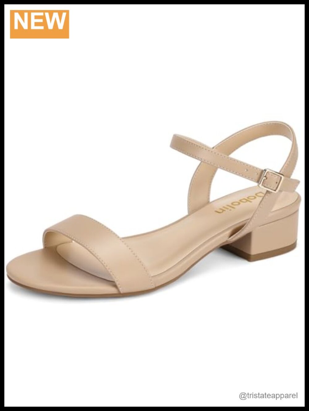 Women Dressy Strappy Open Toe Low Block Heel Sandals Wedding Shoes